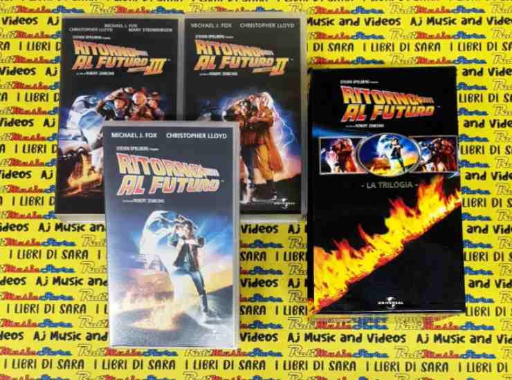 videocassette Ritorno al futuro