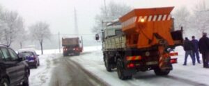 neve sulla strada