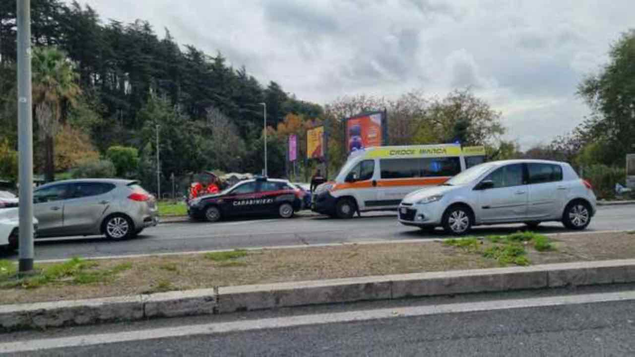 Incidente sull'Olimpica a Roma