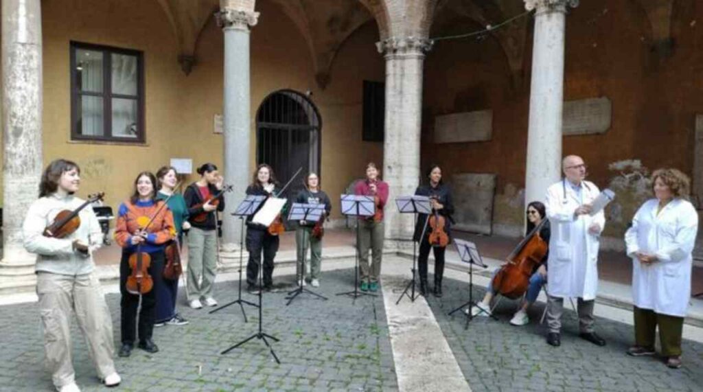 Evento "Note di Terapia" all'ospedale Santo Spirito di Roma