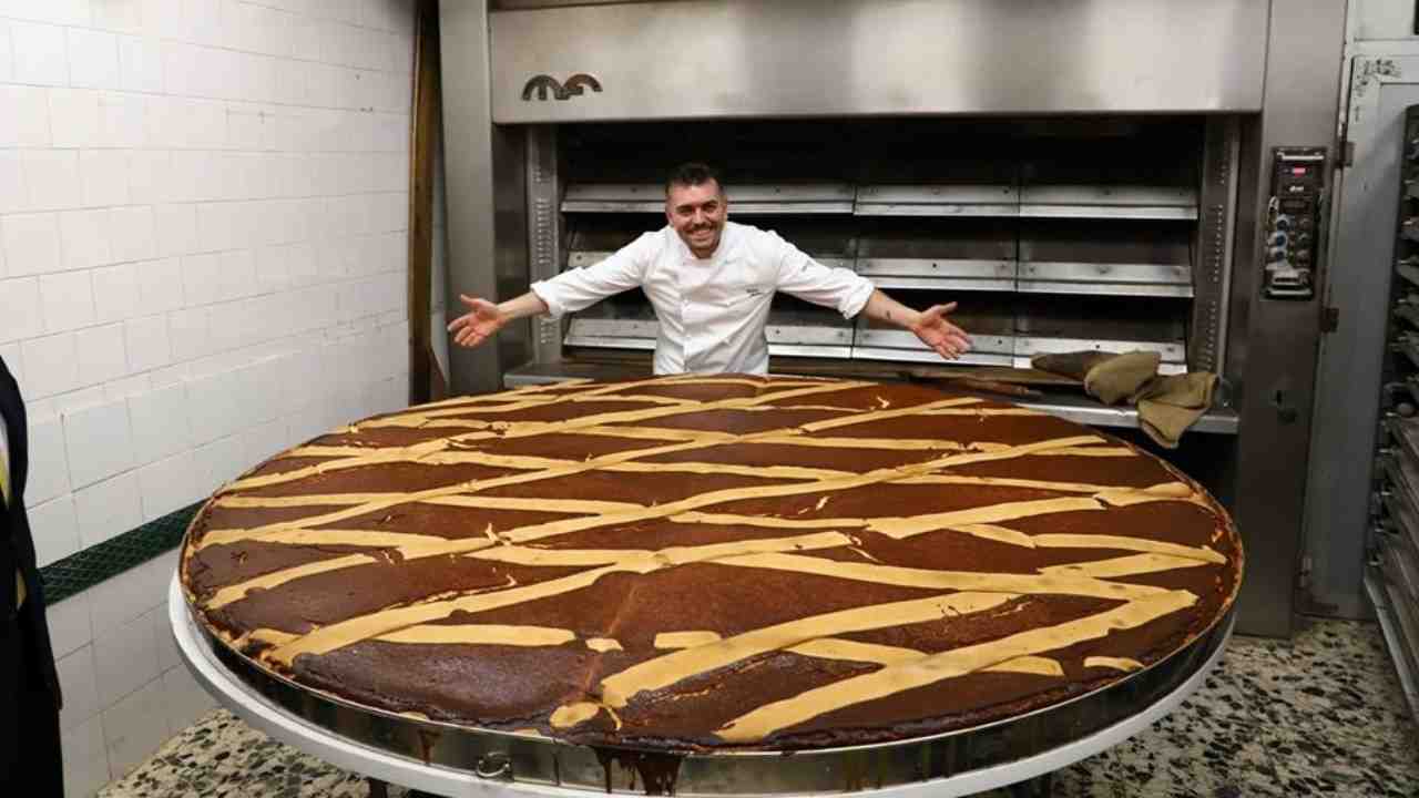 Stefano Avellano e la sua pastiera da record