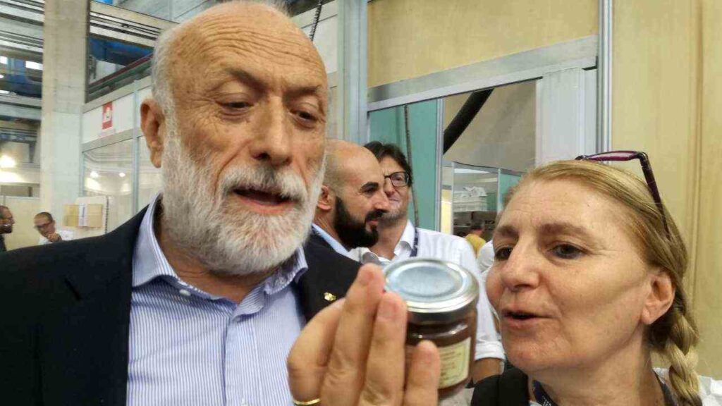 Carlo Petrini e Gabriella Cinelli