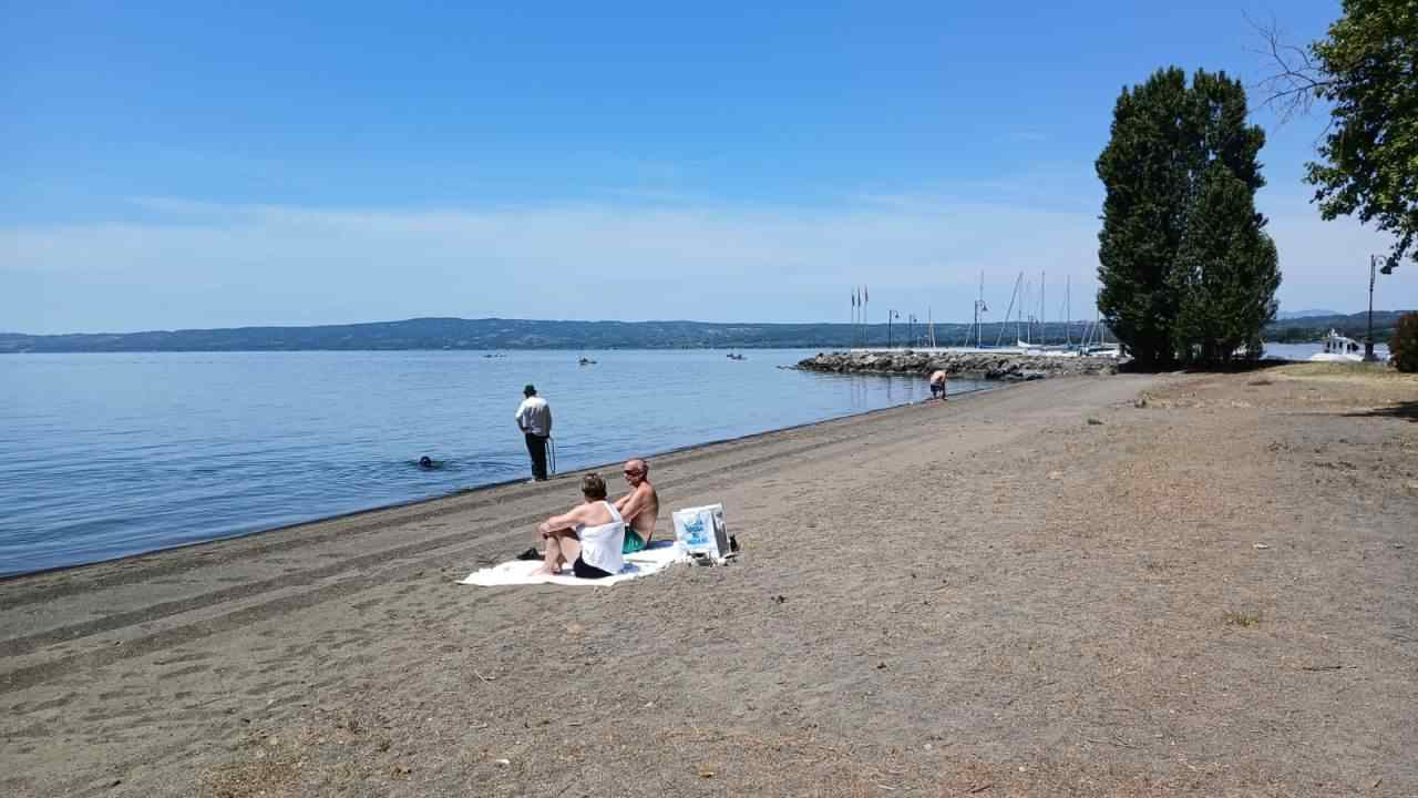 Lago di Bolsena, spiaggia