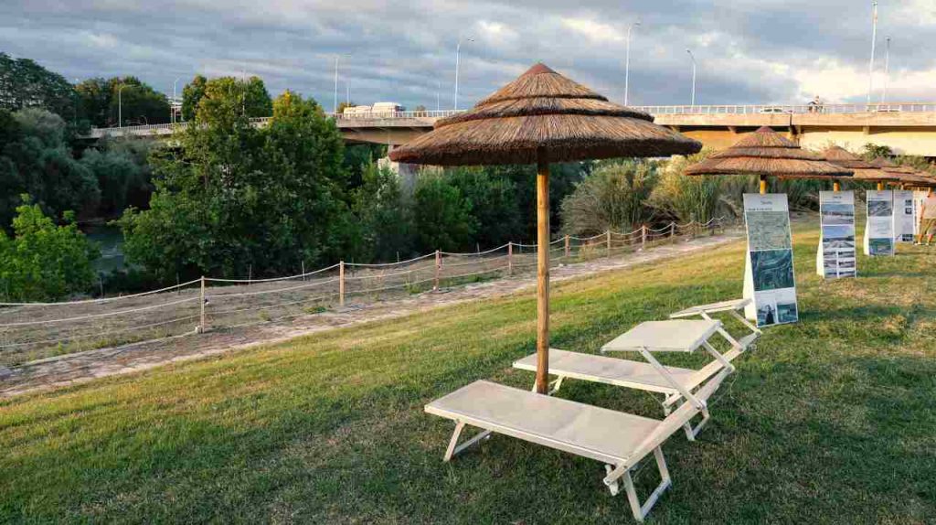 Spiaggia Fluviale Tiberis a Roma