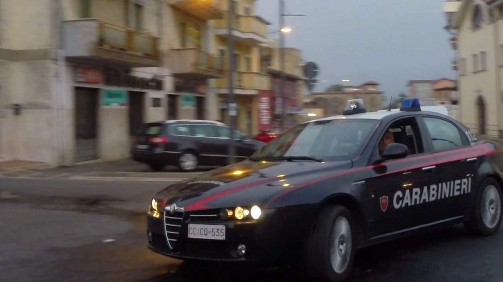 Una pattuglia dei carabinieri di Palestrina