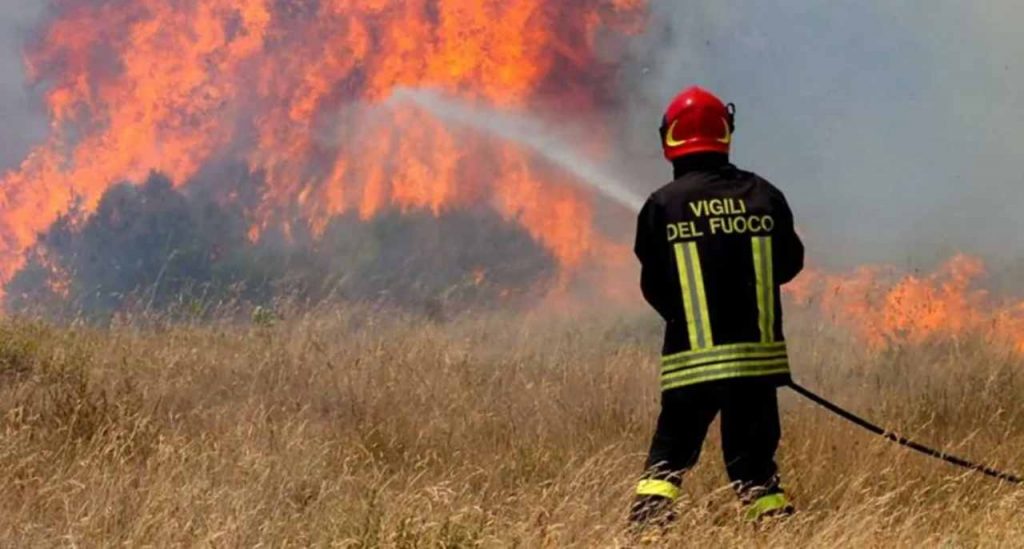 Vigile del Fuoco in azione