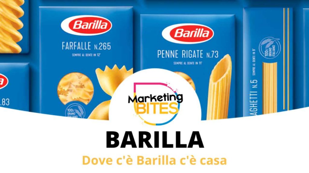 Cartellone: Dove c'è Barilla, c'è casa