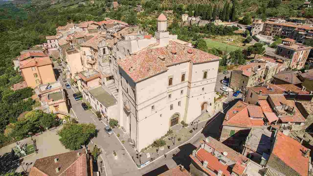 Casape vista dall'alto