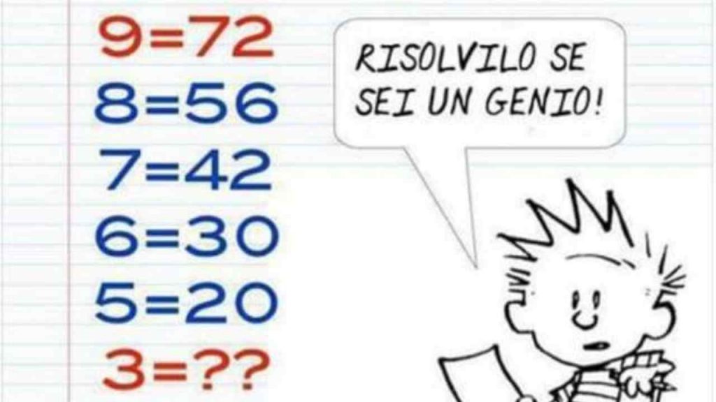 test matematico