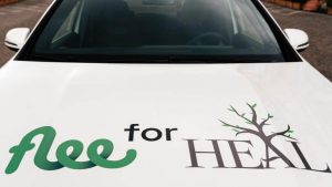 Auto solidale, dalla pagina Facebook della Fondazione Heal