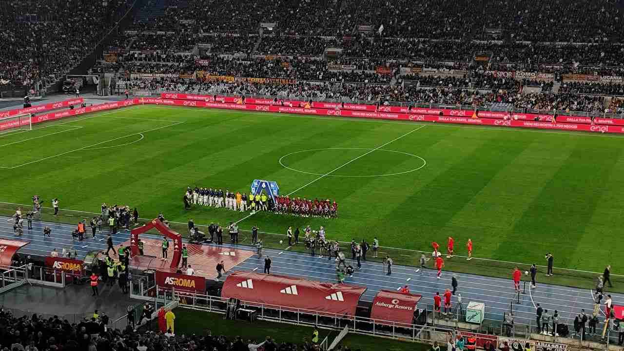 Roma-Inter allo Stadio Olimpico