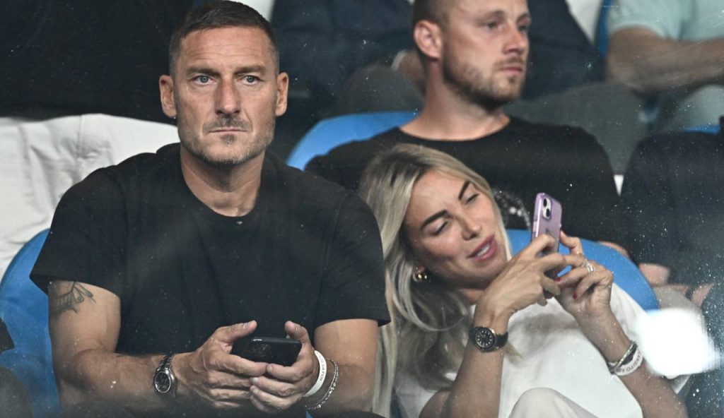 Totti e Noemi - Ansa - Ilquotidianodellazio.it