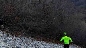 Monte di Brecciaro, soccorso alpino nel territorio di Micigliano in provincia di Rieti