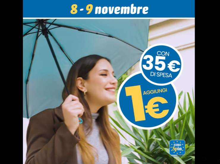 offerta eurospin ombrello