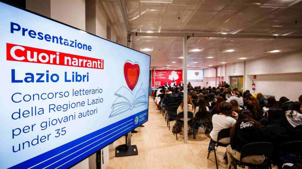 Regione Lazio presenta il concorso letterario Cuori narranti