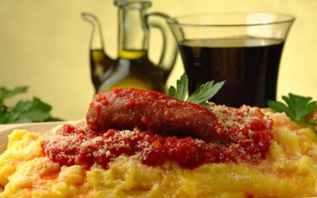 ricetta polenta ciociara