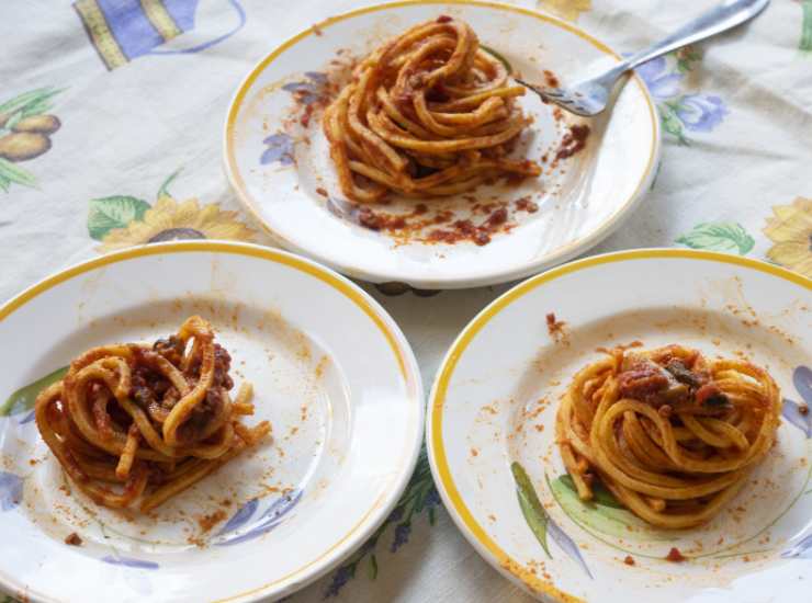 vera ricetta dei tonnarelli al sugo