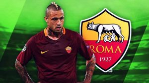 Radja Nainggolan alla Roma (da Facebook)