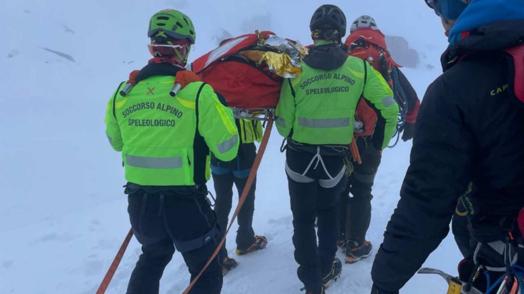 Soccorso alpino sul Terminillo