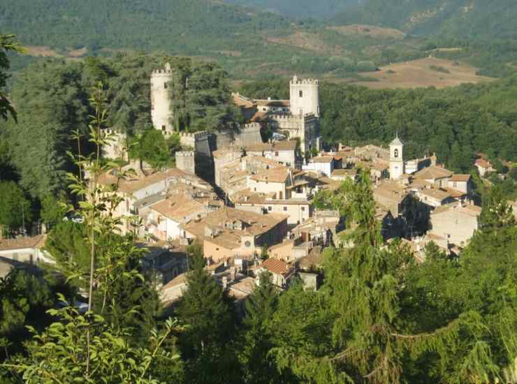 borgo dei labirinti nel Lazio