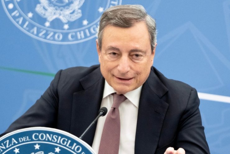 Mario Draghi quando era capo del Governo