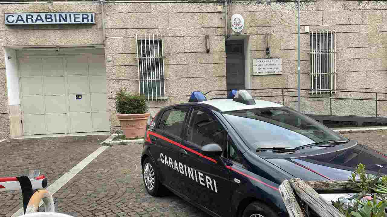 Eur, I Carabinieri intervenuti per arrestare i due soggetti campani